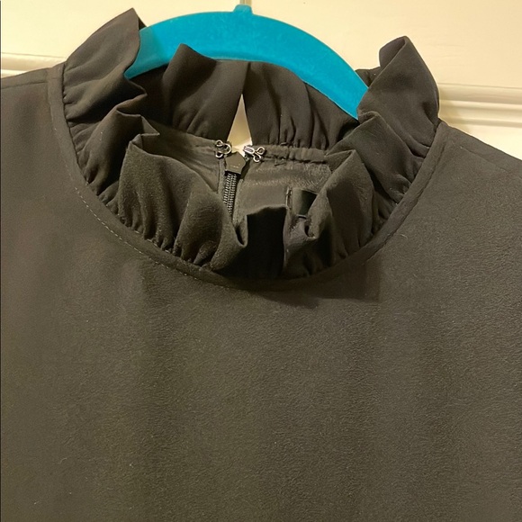 J. Crew Black A-Line Bell Sleeve Dress - Picture 4 of 6